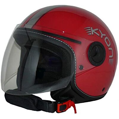 protectWEAR H730 RT M Casco - Visor resistente a golpes, ECE 22.05, Ajustable protectWEAR H730 RT M Casco - Visor resistente a golpes, ECE 22.05, Ajustable
