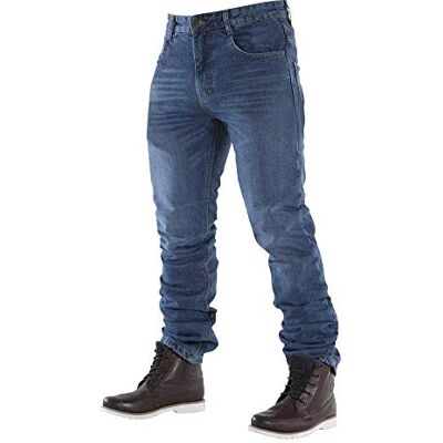 Overlap Manx Smalt Jeans hombre, azul, talla 40 Overlap Manx Smalt Jeans hombre, azul, talla 40