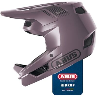 ABUS Casco Downhill HiDrop, Casco Integral, Ash Purple, Talla XL ABUS Casco Downhill HiDrop, Casco Integral, Ash Purple, Talla XL
