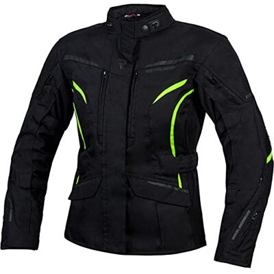 Rebelhorn Hiker III - negro-fluo amarillo - S - Chaqueta de moto Rebelhorn Hiker III - negro-fluo amarillo - S - Chaqueta de moto