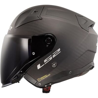 LS2 , Casco Moto Jet Infinity II Carbon Matt Carbon, XXXL LS2 , Casco Moto Jet Infinity II Carbon Matt Carbon, XXXL