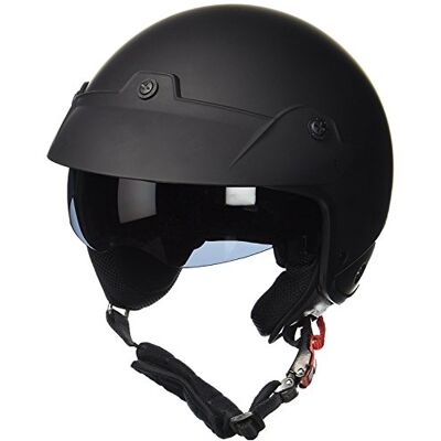 protectWEAR Casco de Moto Jet H740 con visera solar integrada Tamaño XL protectWEAR Casco de Moto Jet H740 con visera solar integrada Tamaño XL