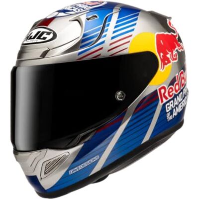 HJC , Casco Moto Integral RPHA 12 RED BULL AUSTIN GP 2 Red/Blue MC21, XXS HJC , Casco Moto Integral RPHA 12 RED BULL AUSTIN GP 2 Red/Blue MC21, XXS
