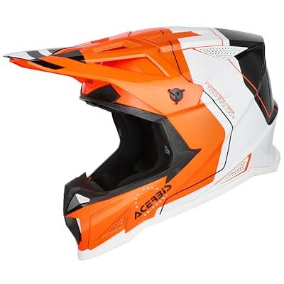 Acerbis Casco T711 Naranja Flou/Negro L Acerbis Casco T711 Naranja Flou/Negro L