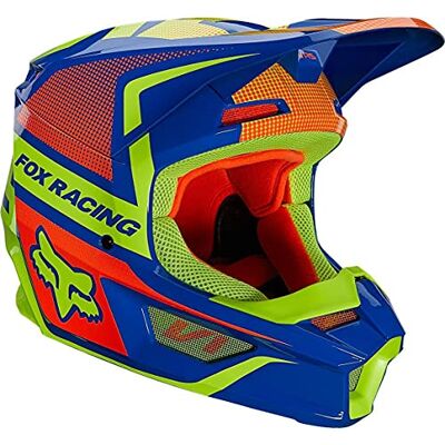 Fox Racing Fox V1 Oktiv Helmet Blue Xs Fox Racing Fox V1 Oktiv Helmet Blue Xs