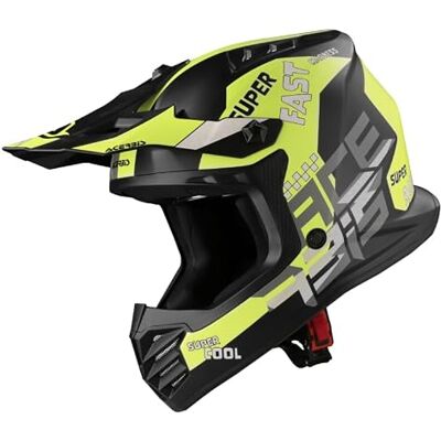 Acerbis Casco Profile Junior Negro/Amarillo flúor T52 Acerbis Casco Profile Junior Negro/Amarillo flúor T52