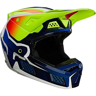 Fox Racing Fox V3 Rs Wired Helmet Yellow S Fox Racing Fox V3 Rs Wired Helmet Yellow S