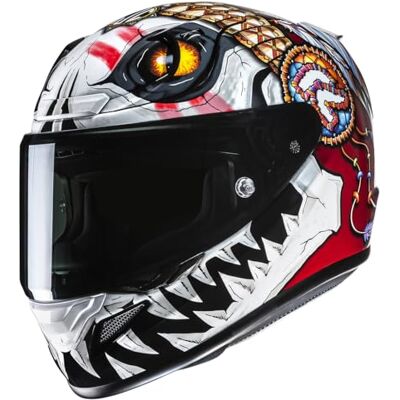 HJC , Casco Moto Integral RPHA 12 KEPINA White/Red MC1, XXS HJC , Casco Moto Integral RPHA 12 KEPINA White/Red MC1, XXS