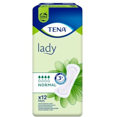 TENA Lady discreet compresas de incontinencia normal paquete 12 uds TENA Lady discreet compresas de incontinencia normal paquete 12 uds