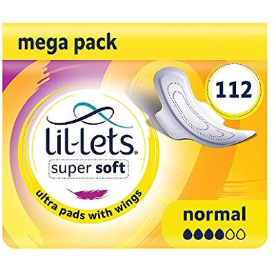 Lil-Lets - UltraSoft - Con Alas - Compresas Lil-Lets - UltraSoft - Con Alas - Compresas