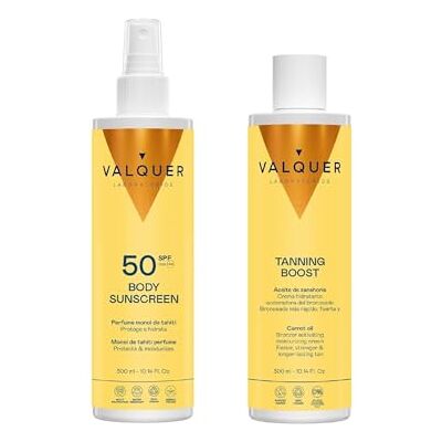 Valquer - Pack Solar Corporal SPF50 - Crema protectora solar Valquer - Pack Solar Corporal SPF50 - Crema protectora solar