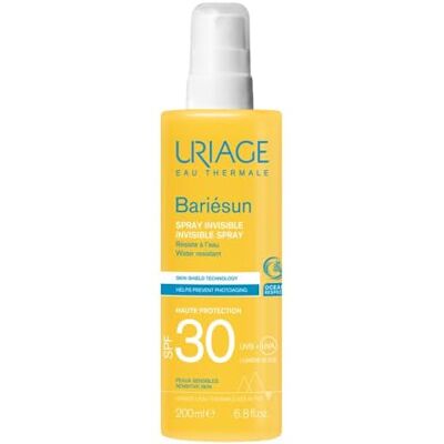 Uriage Bariesun Spray Solar SPF30 Cara y Cuerpo Alta Protección UVA/UVB y Luz Azul Ligero y de Rápida Absorción No Pegajoso y Sin Residuo Blanco Resistente al Agua y Sin Lágrimas 200ml Uriage Bariesun Spray Solar SPF30 Cara y Cuerpo Alta Protección UVA/UVB y Luz Azul Ligero y de Rápida Absorción No Pegajoso y Sin Residuo Blanco Resistente al Agua y Sin Lágrimas 200ml