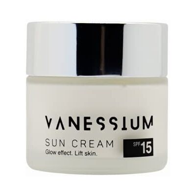 Vanessium Crema solar SPF15 Efecto Resplandor Levantar la piel 50ml Vanessium Crema solar SPF15 Efecto Resplandor Levantar la piel 50ml