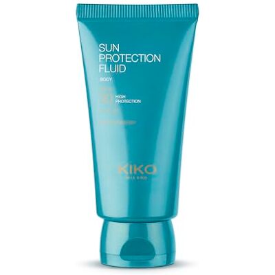 Kiko Milano Sun Protection Fluid Body Spf 30, Crema Solar Corporal Hidratante Con Spf 30 Y Ácido Hialurónico. Protege De Los Rayos Uva Y Uvb Kiko Milano Sun Protection Fluid Body Spf 30, Crema Solar Corporal Hidratante Con Spf 30 Y Ácido Hialurónico. Protege De Los Rayos Uva Y Uvb