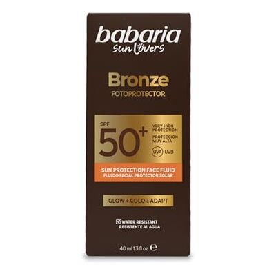 Babaria Glow BB ProtectorSolar SPF50+ con Color 40 ml – Crema Solar 50 Unifica el Tono de la Piel y Protege Exosomas Aloe, Ácido Hialurónico y Vitamina C Babaria Glow BB ProtectorSolar SPF50+ con Color 40 ml – Crema Solar 50 Unifica el Tono de la Piel y Protege Exosomas Aloe, Ácido Hialurónico y Vitamina C