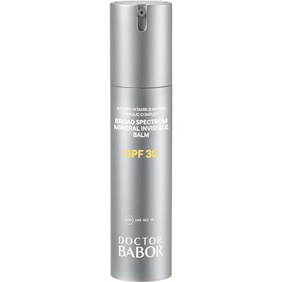 BABOR DOCTOR Solar Defense Broad Spectrum Mineral Invisible Balm SPF 30 Bálsamo Facial – Protección Solar Facial contra UVA/UVB, Luz Azul e Infrarrojos – Crema Solar 30 con Acabado Natural (50 ml) BABOR DOCTOR Solar Defense Broad Spectrum Mineral Invisible Balm SPF 30 Bálsamo Facial – Protección Solar Facial contra UVA/UVB, Luz Azul e Infrarrojos – Crema Solar 30 con Acabado Natural (50 ml)