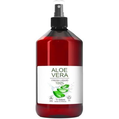 bleu & marine Bretania Aloe Vera Liquido Spray Puro Natural. Hidratante (Vitamina E), Antiestrias, Antiedad, Aftersun, After Shave, Limpieza Facial Piel Grasa, Reparador Piel Seca, Cosmetica Casera 500 ml bleu & marine Bretania Aloe Vera Liquido Spray Puro Natural. Hidratante (Vitamina E), Antiestrias, Antiedad, Aftersun, After Shave, Limpieza Facial Piel Grasa, Reparador Piel Seca, Cosmetica Casera 500 ml