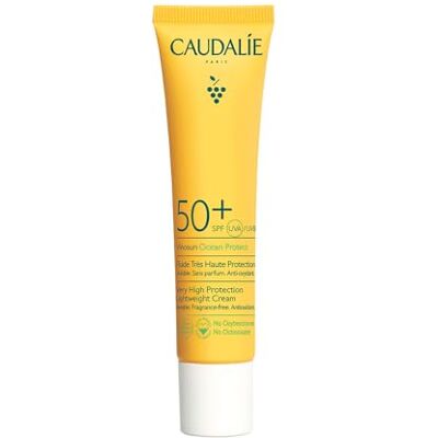 Caudalie Vinosun Protect SPF50+ Crema ligera de protección muy alta, 40 ml Caudalie Vinosun Protect SPF50+ Crema ligera de protección muy alta, 40 ml