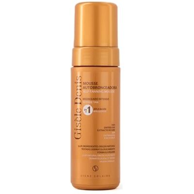 GISELE DENIS GISÈLE DENIS Mousse Autobronceadora Corporal 150 ml, Loción Corporal 2 en 1, Bronceado Gradual, Autobronceador Corporal, con DHA, Eritrulosa, Ácido Hialurónico y Arginina, Fórmula Vegana GISELE DENIS GISÈLE DENIS Mousse Autobronceadora Corporal 150 ml, Loción Corporal 2 en 1, Bronceado Gradual, Autobronceador Corporal, con DHA, Eritrulosa, Ácido Hialurónico y Arginina, Fórmula Vegana