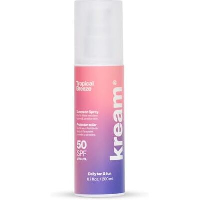 KREAM - DAILY TAN & FUN KREAM Protector Solar SPF50 Tropical Breeze 200 ml KREAM - DAILY TAN & FUN KREAM Protector Solar SPF50 Tropical Breeze 200 ml