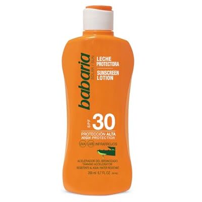 Babaria Leche Protector Solar Aloe SPF30-200 ml Babaria Leche Protector Solar Aloe SPF30-200 ml