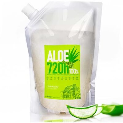 tradicity ORGANIC FARM Gel Aloe Vera 720H, Hidratante Corporal y Facial, Mascarilla y Limpiador Facial, Depilacion (Cera, Laser) After Shave, After Sun, Cuidado ORGANICO, 500 ml tradicity ORGANIC FARM Gel Aloe Vera 720H, Hidratante Corporal y Facial, Mascarilla y Limpiador Facial, Depilacion (Cera, Laser) After Shave, After Sun, Cuidado ORGANICO, 500 ml