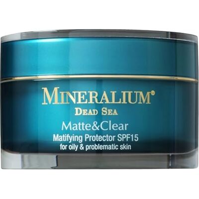 Mineralium Dead Sea Mineral Matte & Clear Matifying Protector SPF15 1.7 fl oz/50 ml by Mineralium Dead Sea Mineral Matte & Clear Matifying Protector SPF15 1.7 fl oz/50 ml by