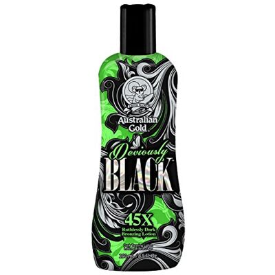Australian Gold Deviously Black 45X Crema Autobronceante 250 ml, Bronceado oscuro Australian Gold Deviously Black 45X Crema Autobronceante 250 ml, Bronceado oscuro