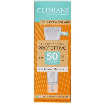 Clinians - Fluido Protettivo Viso Ultra-Leggero - SPF 50+ - 40 ml Clinians - Fluido Protettivo Viso Ultra-Leggero - SPF 50+ - 40 ml