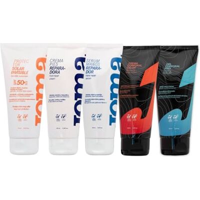 Valquer Laboratorios VALQUER Pack Cuidado Deportivo Gel Efecto Frío, Crema Efecto Calor, Sérum de Manos, Crema de Pies y Protector Solar Facial SPF 50+ Especial para Actividad Física 5 Uds Valquer Laboratorios VALQUER Pack Cuidado Deportivo Gel Efecto Frío, Crema Efecto Calor, Sérum de Manos, Crema de Pies y Protector Solar Facial SPF 50+ Especial para Actividad Física 5 Uds