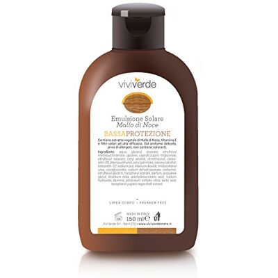 Viviverde Emulsión solar baja protección – 184 g Viviverde Emulsión solar baja protección – 184 g