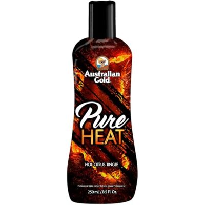 Australian Gold Pure Heat Hot Crema Bronceadora Hormigueante, Cítrico Caliente, One size, 100 ml Australian Gold Pure Heat Hot Crema Bronceadora Hormigueante, Cítrico Caliente, One size, 100 ml