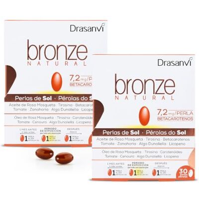 Drasanvi Bronze Acelerador de Bronceado con Betacarotenos (Pack 2) Drasanvi Bronze Acelerador de Bronceado con Betacarotenos (Pack 2)