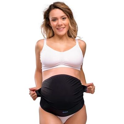 Carriwell Faja de Embarazo Deluxe Ajustable Cinturón de Soporte Abdominal Elástico y Transpirable Alivia el Dolor Lumbar Cómoda, se Adapta a la Evolución del Vientre L/XL Carriwell Faja de Embarazo Deluxe Ajustable Cinturón de Soporte Abdominal Elástico y Transpirable Alivia el Dolor Lumbar Cómoda, se Adapta a la Evolución del Vientre L/XL