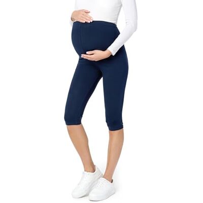 Be Mammy Mallas pirata para mujer embarazada Leggins Premamá para mujer 3/4 Embarazo Maternidad Leggings capri Pregnant BE20-258 Be Mammy Mallas pirata para mujer embarazada Leggins Premamá para mujer 3/4 Embarazo Maternidad Leggings capri Pregnant BE20-258