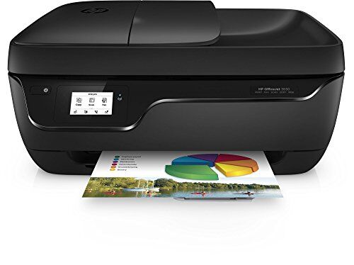 HP OfficeJet 3830 - Impresora multifunción de tinta (WiFi, B/N 20 PPM, color 16 PPM, fax) color negro
