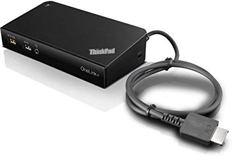 Lenovo ThinkPad OneLink + Dock (UE) (Incluye Fuente de alimentación) (reacondicionado), Negro