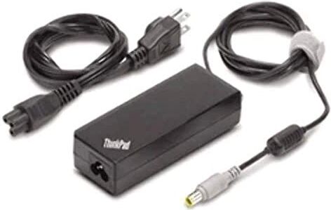 ThinkPad y Lenovo 65W Ultraportable AC Adaptador - Fuente de alimentación (20 V, 65 W, 0.26 kg, 43 x 104 x 29 mm), Color Negro