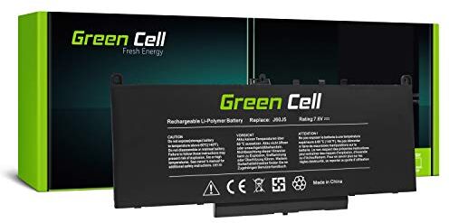 Green Cell Batería DELL J60J5 J6OJ5 01W2Y2 0242WD 0MC34Y para DELL Latitude E7270 E7470 Portátil