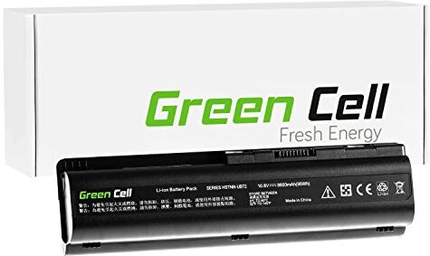 Green Cell® Extended Serie HSTNN-LB72 / HSTNN-IB72 Batería para HP Compaq Presario CQ50 CQ60 CQ61 CQ70 CQ71 Ordenador (12 Celdas 8800mAh 10.8V Negro)