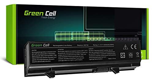 Green Cell® Standard Serie KM668 KM742 KM752 KM760 Batería para DELL Latitude E5400 E5410 E5500 E5510 Ordenador (6 Celdas 4400mAh 11.1V Negro)