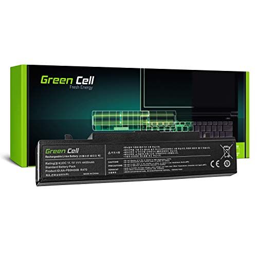 Green Cell® Standard Serie Batería para Samsung ATIV Book 2 270E 275E 270E5E 270E5V 275E5E NP270E5E NP270E5V NP275E5E Ordenador (6 Celdas 4400mAh 11.1V Negro)