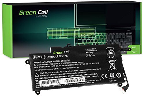 Green Cell PL02XL 751875-001 751681-421 HSTNN-DB6B HSTNN-LB6B Batería para Portátil HP Pavilion x360 11-N001NG 11-N003NG 11-N070EG 11-N072NG 11-N077NG 11-N078NG HP x360 310 G1