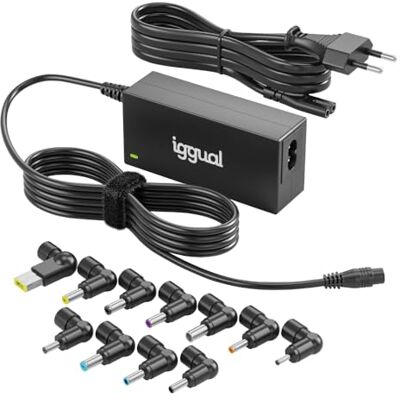 IGGUAL - CUA-11T - 65W - Negro - Laptop Charger IGGUAL - CUA-11T - 65W - Negro - Laptop Charger