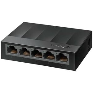 TP-Link LS1005G Switch Ethernet de 5 Puertos (10/100/1000 Mbps, Velocidad hasta 2000 Mbps ,Plug and Play, sin Ventilador, no gestionado) TP-Link LS1005G Switch Ethernet de 5 Puertos (10/100/1000 Mbps, Velocidad hasta 2000 Mbps ,Plug and Play, sin Ventilador, no gestionado)