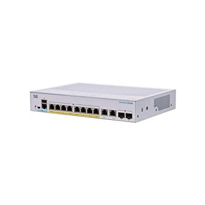 Cisco Systems Switch Inteligente Business CBS250-8P-E-2G 8 Puertos GE PoE Proveedor de alimentación Externa 2 x 1 G Combinados Protección Limitada de por Vida (CBS250-8P-E-2G) Cisco Systems Switch Inteligente Business CBS250-8P-E-2G 8 Puertos GE PoE Proveedor de alimentación Externa 2 x 1 G Combinados Protección Limitada de por Vida (CBS250-8P-E-2G)