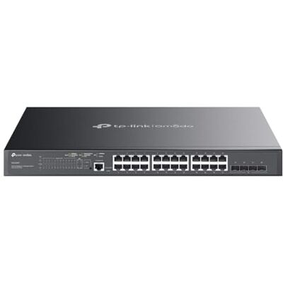 TP-Link Jetstream TL-Sg3428mp Switch Managed 24 X 10/100/1000 (poe+) + 4 X Gigabit Sfp An Rack Montierbar Poe+ (384 W) (tL-Sg3428mp) TP-Link Jetstream TL-Sg3428mp Switch Managed 24 X 10/100/1000 (poe+) + 4 X Gigabit Sfp An Rack Montierbar Poe+ (384 W) (tL-Sg3428mp)