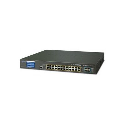 Planet GS-5220-24PL4XVR Gestionado L2+ Gigabit Ethernet (10/100/1000) Energía Sobre Ethernet (PoE) 1.25U Negro Switch Planet GS-5220-24PL4XVR Gestionado L2+ Gigabit Ethernet (10/100/1000) Energía Sobre Ethernet (PoE) 1.25U Negro Switch