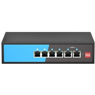 LINK - Conmutador de red 8 puertos Gigabit PoE 120W + 2 Uplink LINK - Conmutador de red 8 puertos Gigabit PoE 120W + 2 Uplink