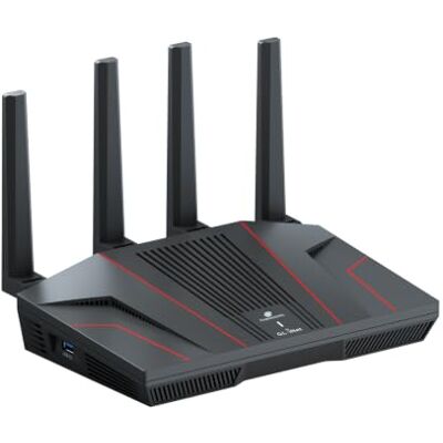GL.iNet Fortify (GL-MT6000) Router Wi-Fi 6 AX6000 con ExpressVPN Integrado WAN/LAN 2,5G, Quad-Core 2,0 GHz, 1 GB DDR4, streaming potente, juego fluido, trabajo remoto seguro, privacidad familiar GL.iNet Fortify (GL-MT6000) Router Wi-Fi 6 AX6000 con ExpressVPN Integrado WAN/LAN 2,5G, Quad-Core 2,0 GHz, 1 GB DDR4, streaming potente, juego fluido, trabajo remoto seguro, privacidad familiar